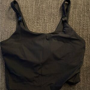 Old Navy Maternity PowerSoft Rib Nursing Sports Bra